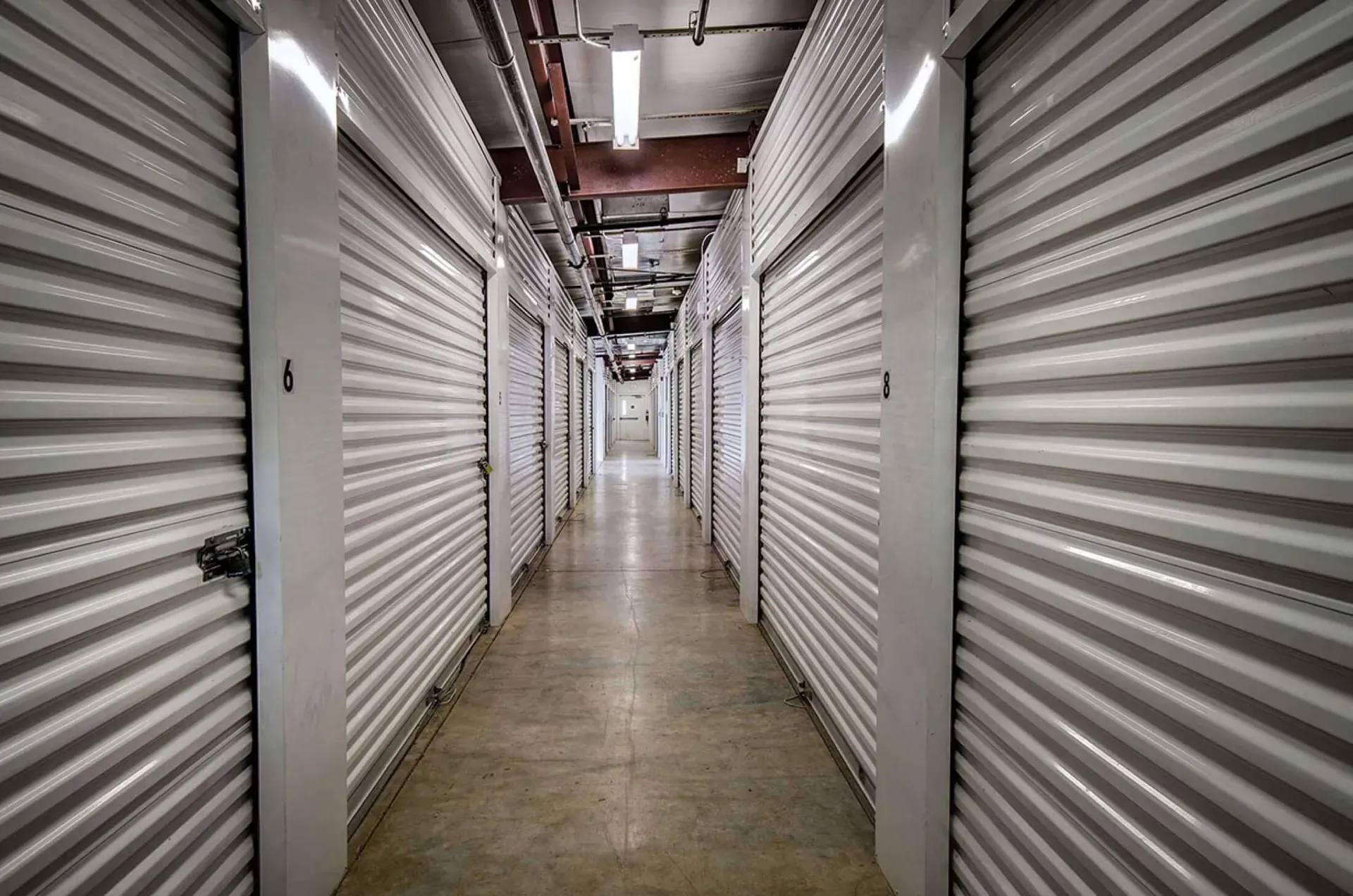 Climate controlled self storage units